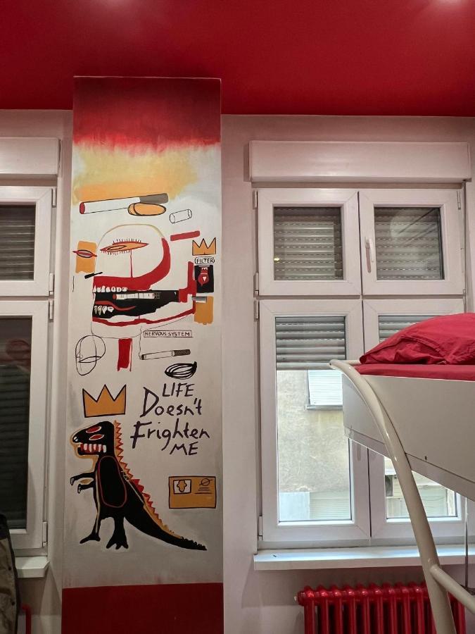 Pop Art Vandrarhem Belgrad Exteriör bild